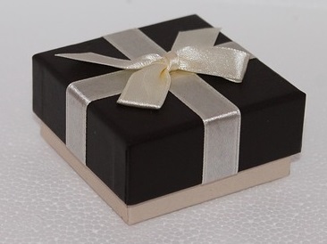 Foto einer Geschenkschachtel